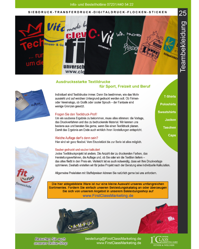 teambekleidung